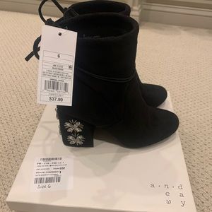 Jeweled booties by a new day